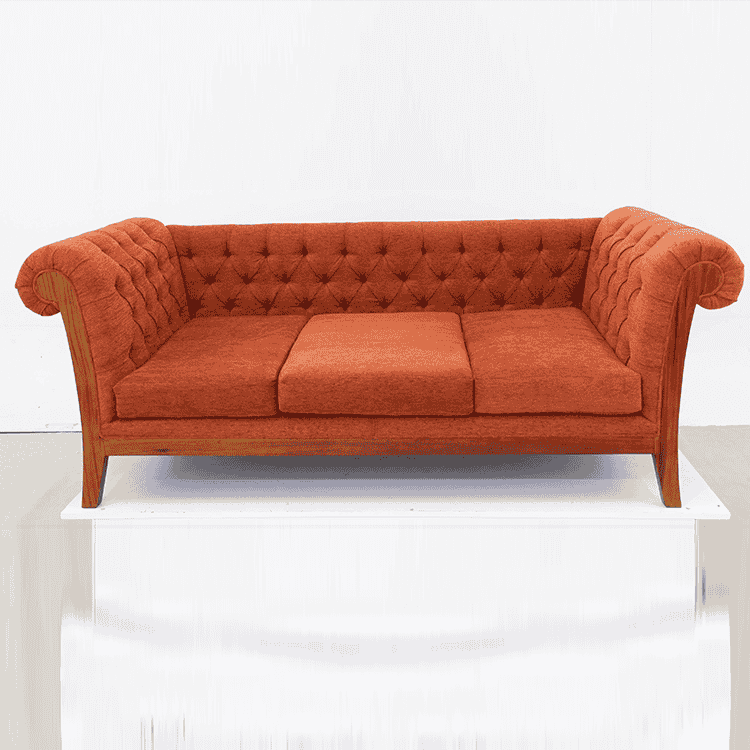 Sofa 3 seater (atura orange)